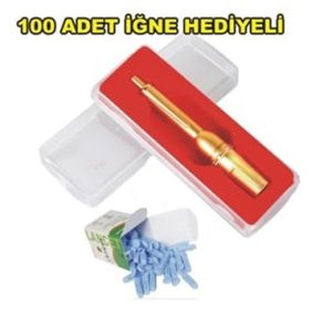 3 İğneli Hacamat Kalemi (100 Adet İğne Hediyeli)