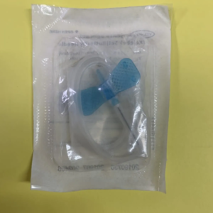 Ayset 23G Mavi Vakumlu Kelebek Set (100 Adet)